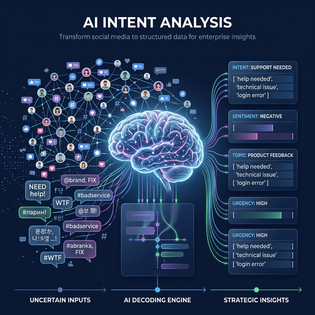 AI Intent Analysis Visualization
